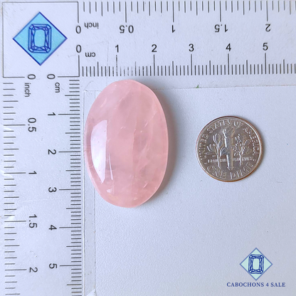 Rose Quartz Oval Cabochons