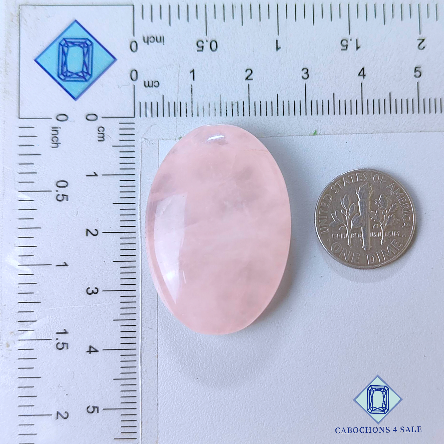 Rose Quartz Oval Cabochons