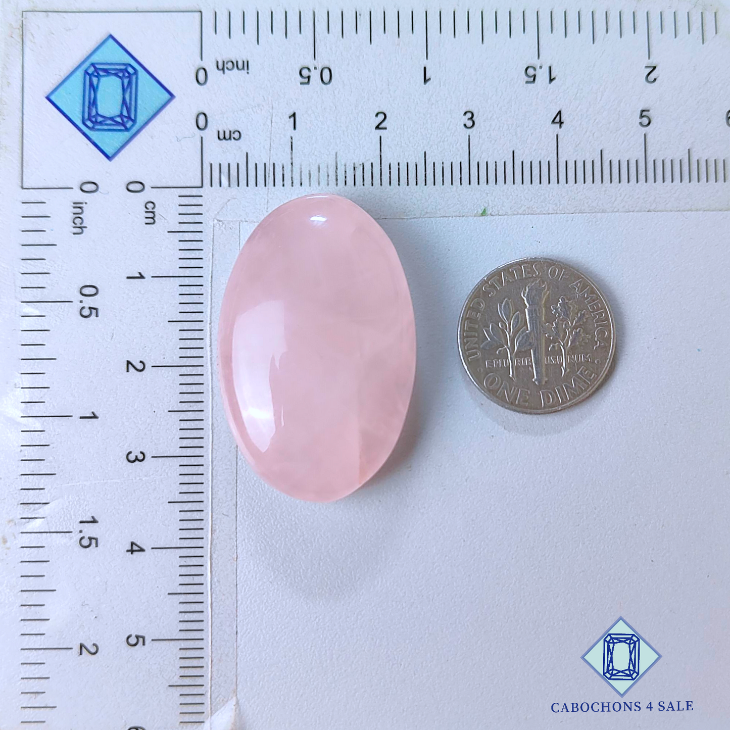 Rose Quartz Oval Cabochons