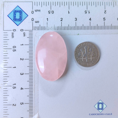 Rose Quartz Oval Cabochons