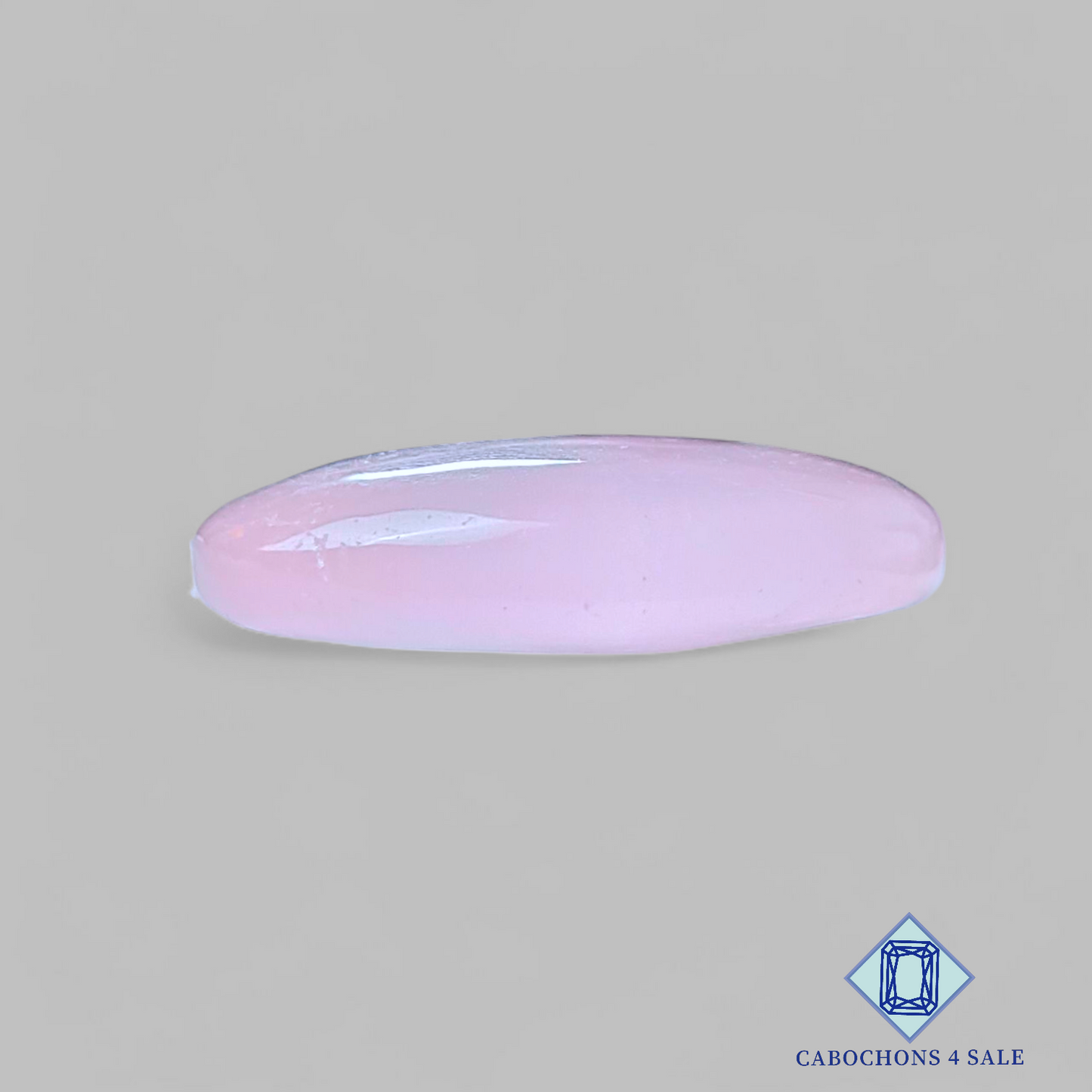 Cabujones redondos de cuarzo rosa