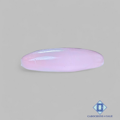 Cabujones redondos de cuarzo rosa