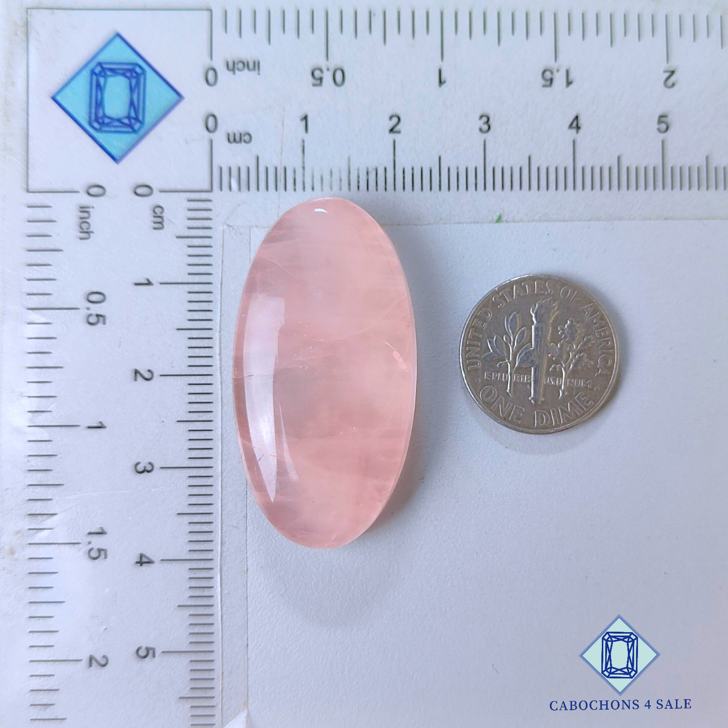 Rose Quartz Oval Cabochons