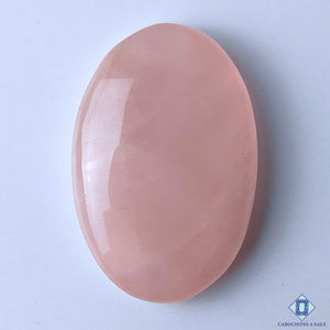 Rose Quartz Oval Cabochons 41x27x9mm