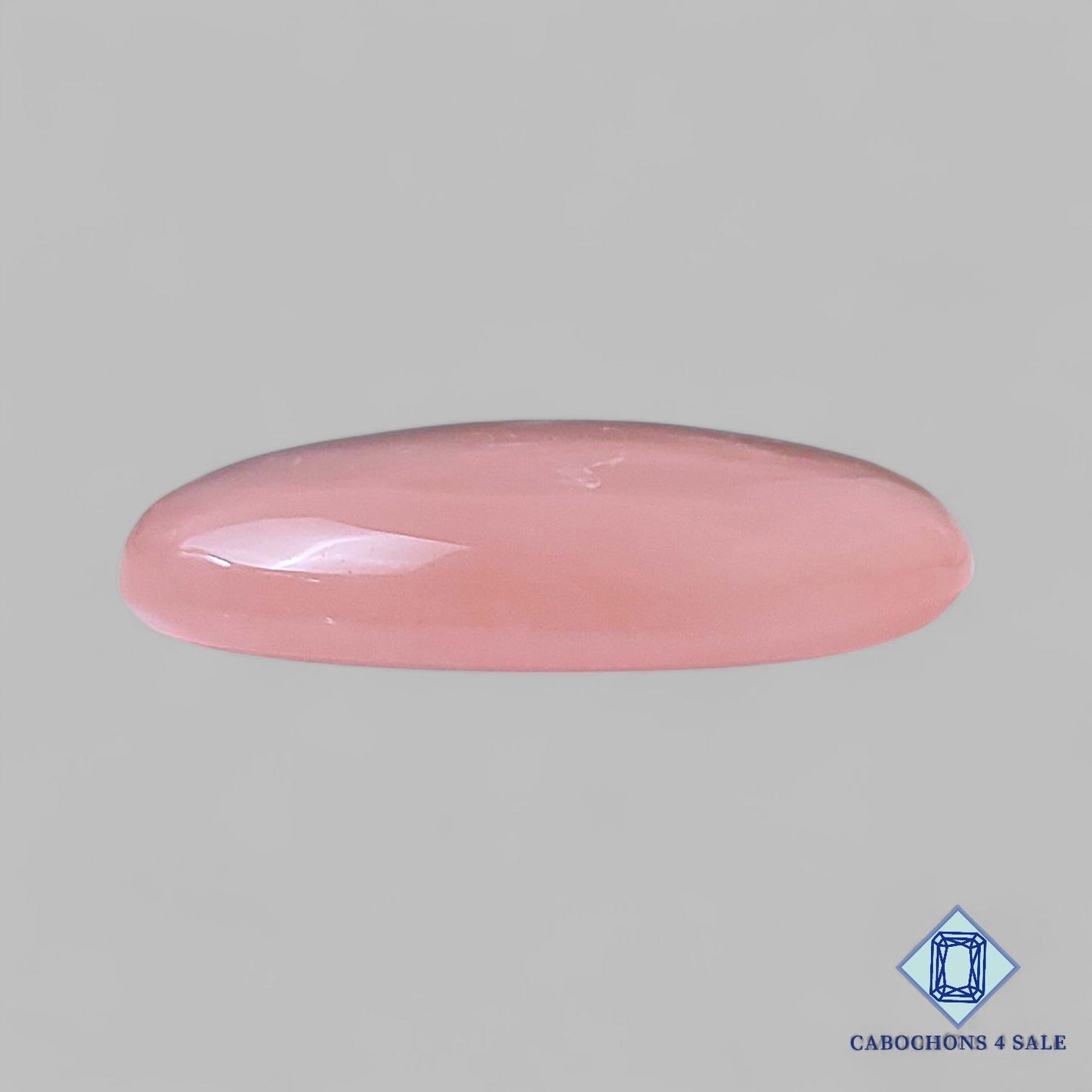Natural Rose Quartz Gemstone  Oval Cabochons 38*26*8mm from Brazil available for sale