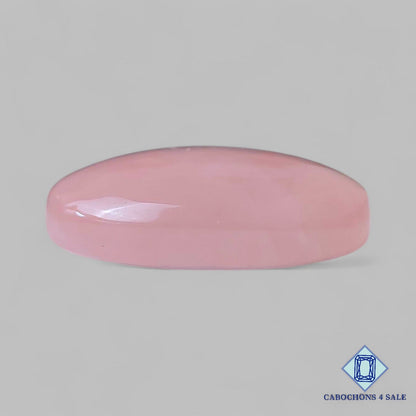 Natural Rose Quartz Gemstone  Oval Cabochons 35*23*11mm from Brazil available for sale
