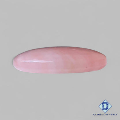 Natural Rose Quartz Gemstone  Oval Cabochons 35*25*7mm from Brazil available for sale