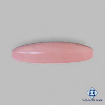 Natural Rose Quartz Gemstone  Oval Cabochons 42*28*8mm from Brazil available for sale