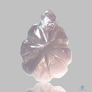 Rose Quartz Pear Carvings