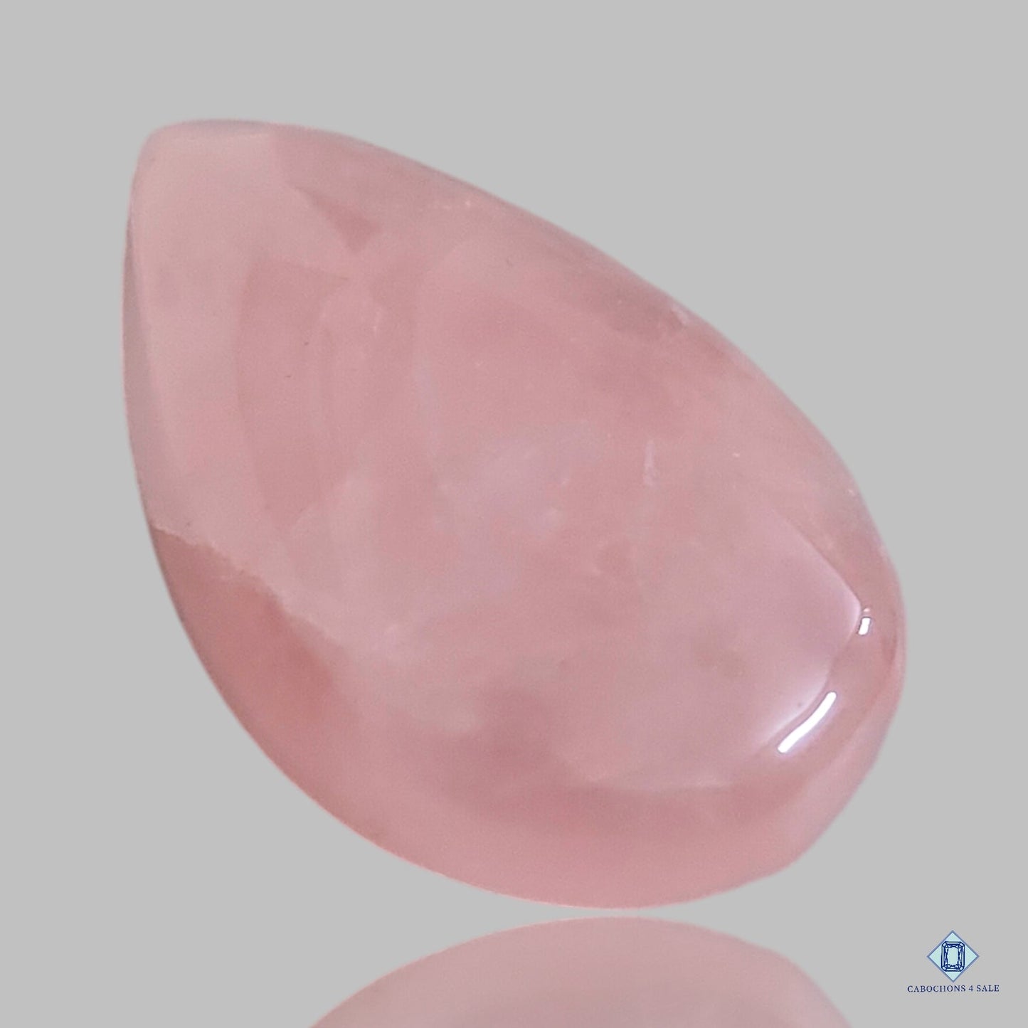 Rose Quartz Pear Cabochons