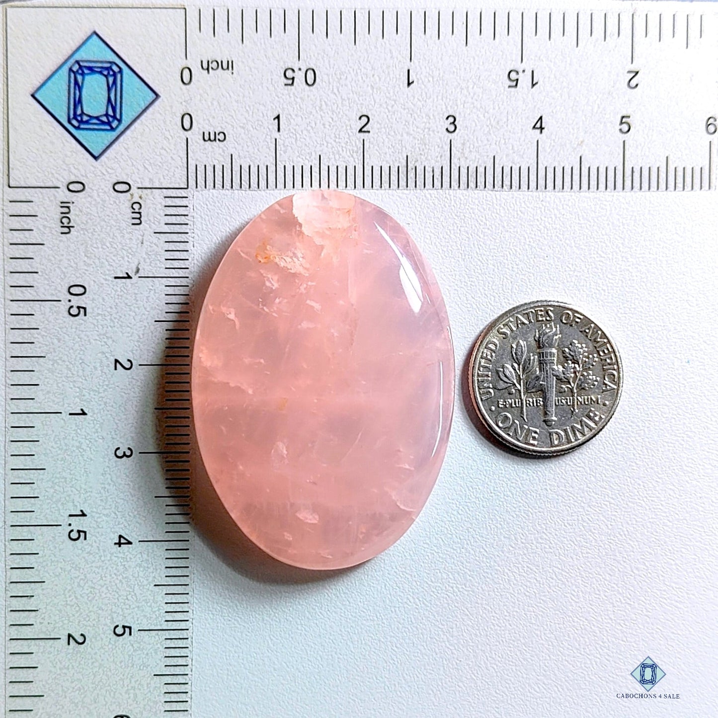 Rose Quartz Oval Cabochons