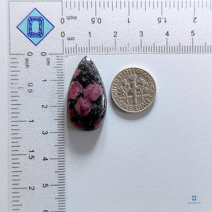 Ruby Fall Jasper Pear Cabochons