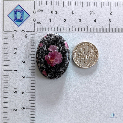 Ruby Fall Jasper Oval Cabochons