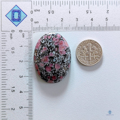 Ruby Fall Jasper Oval Cabochons