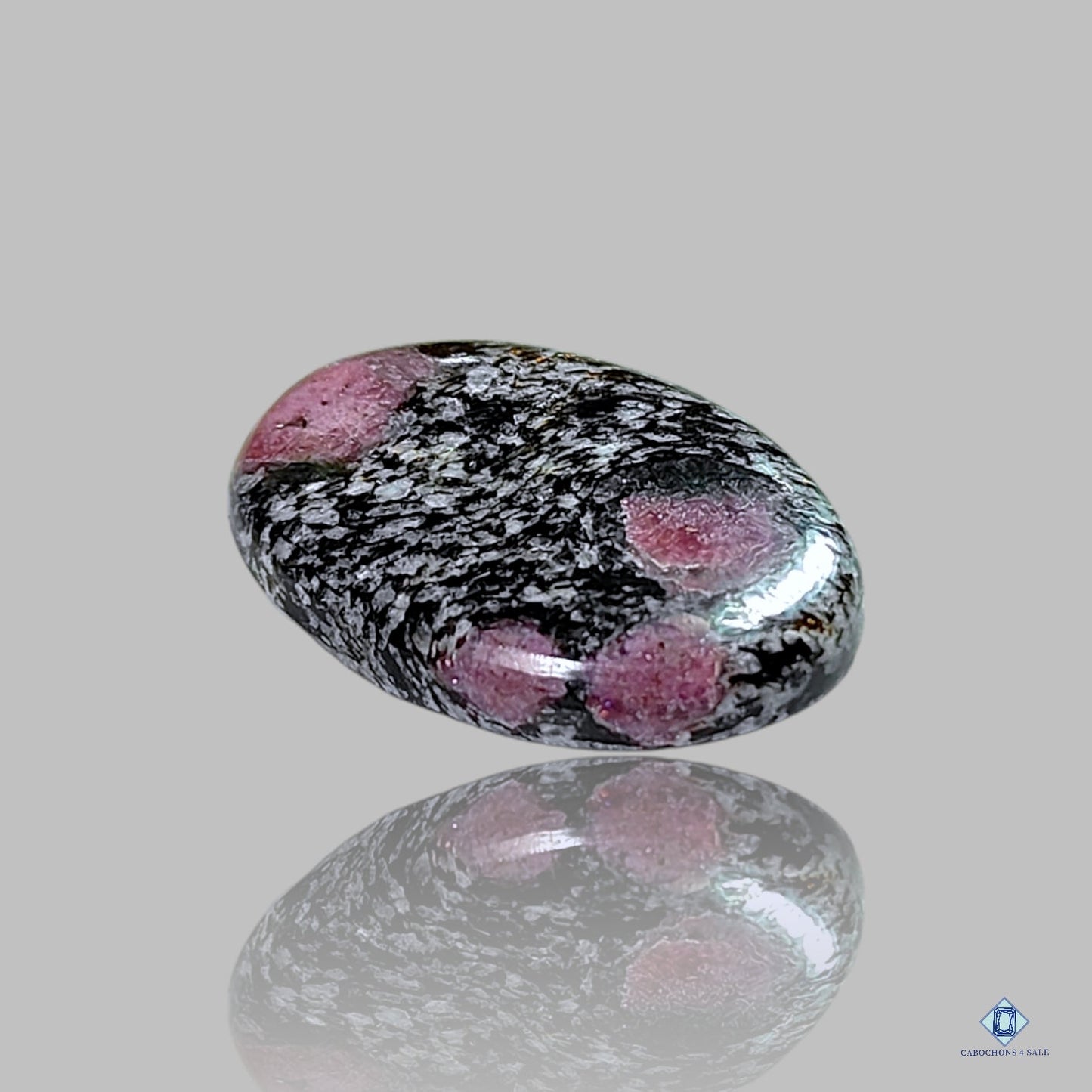 Ruby Fall Jasper Oval Cabochons