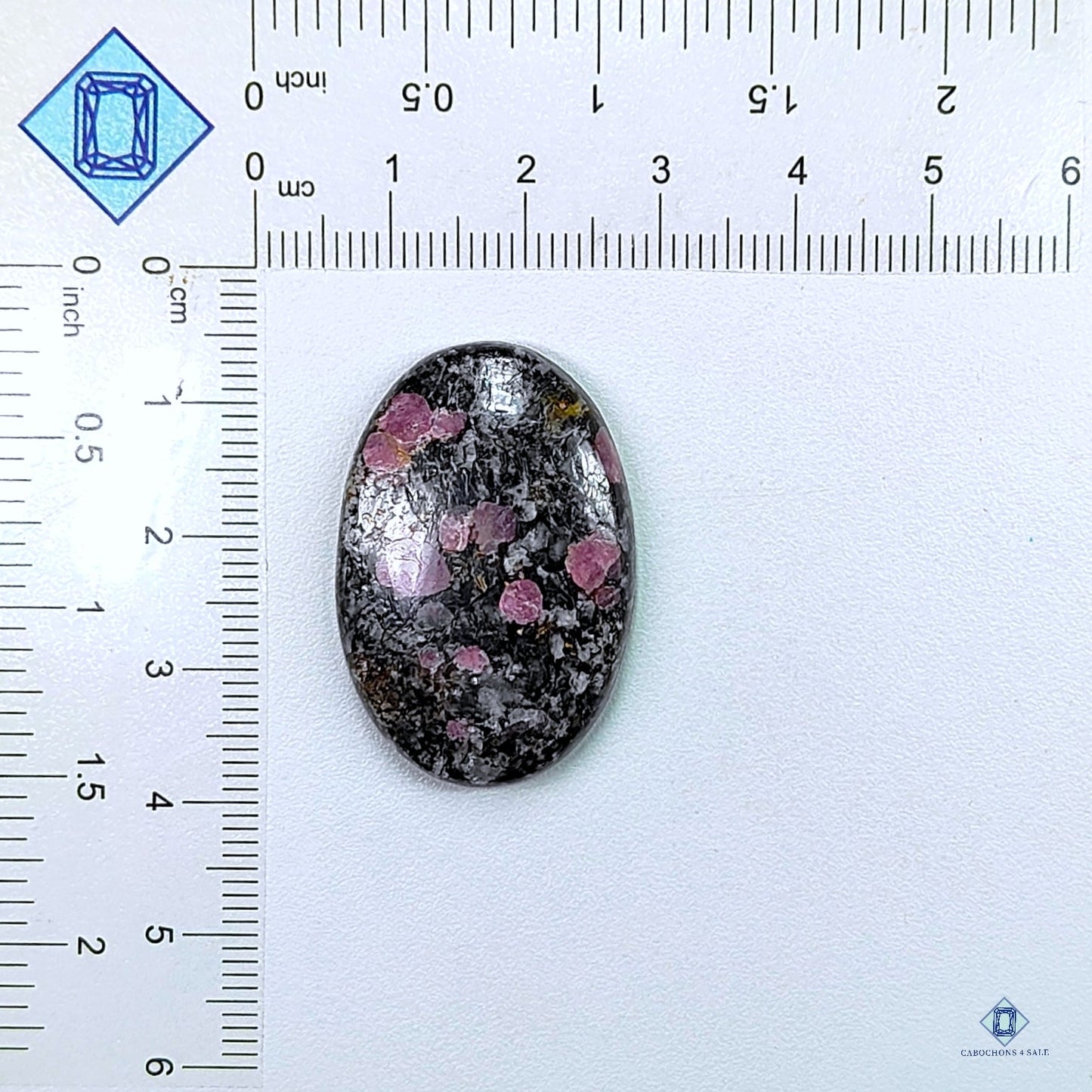 Ruby Fall Jasper Oval Cabochons