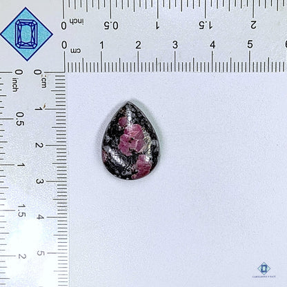 Ruby Fall Jasper Pear Cabochons