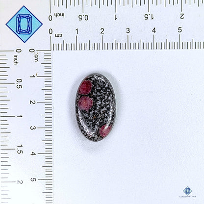 Ruby Fall Jasper Oval Cabochons