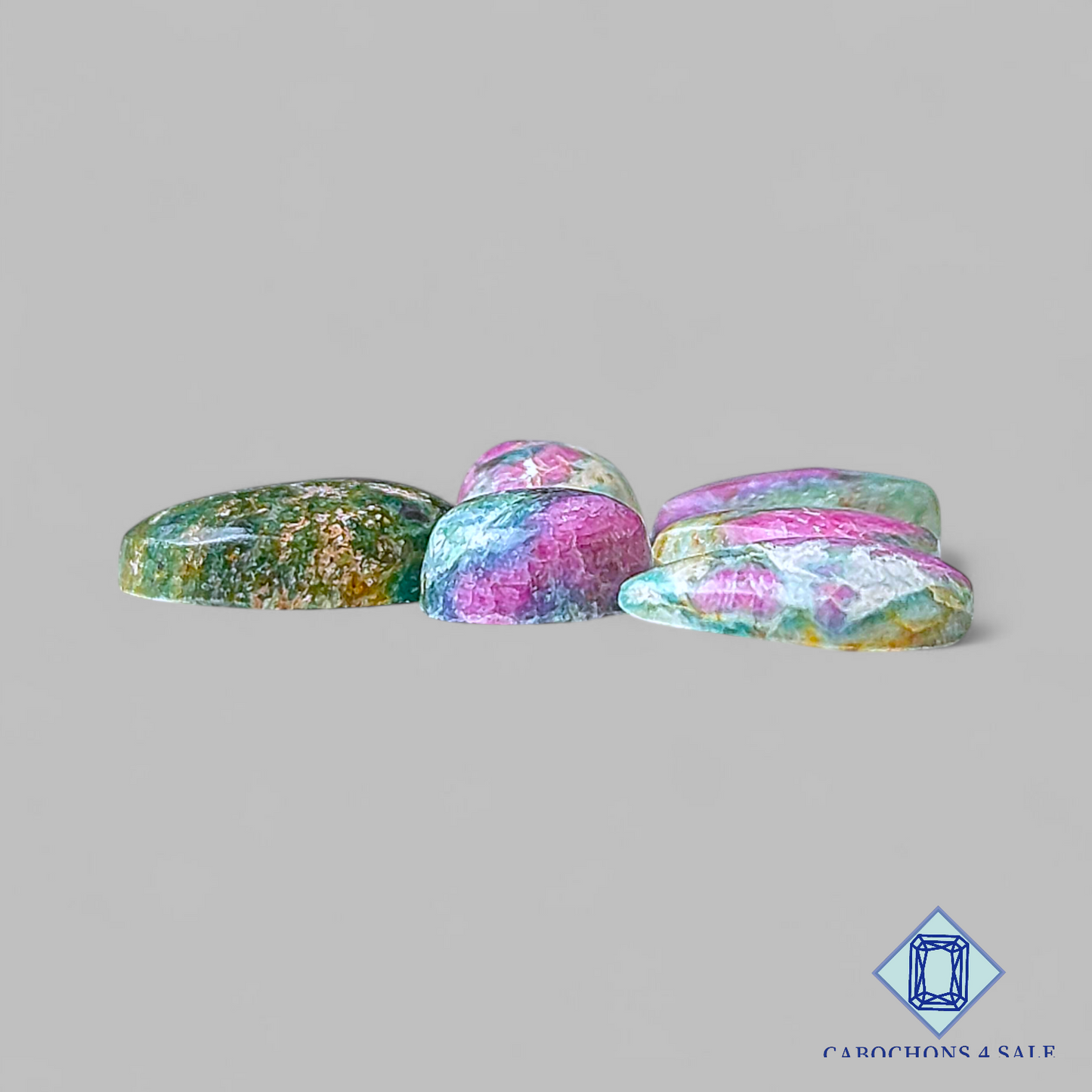 Natural Ruby Fuchsite Mix Shape Lots