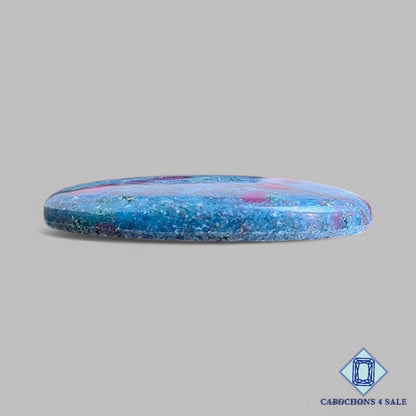 Natural Ruby Kyanite Gemstone  Oval Cabochons 34*19*4mm From India available for sale