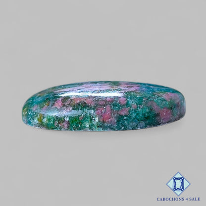 Natural Ruby Kyanite Gemstone  Oval Cabochons 27*20*5mm from India available for sale