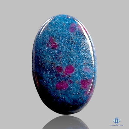 Ruby Kyanite Oval Cabochons