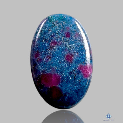 Ruby Kyanite Oval Cabochons