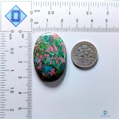 Ruby Kyanite Oval Cabochons