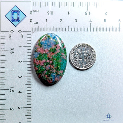 Ruby Kyanite Oval Cabochons