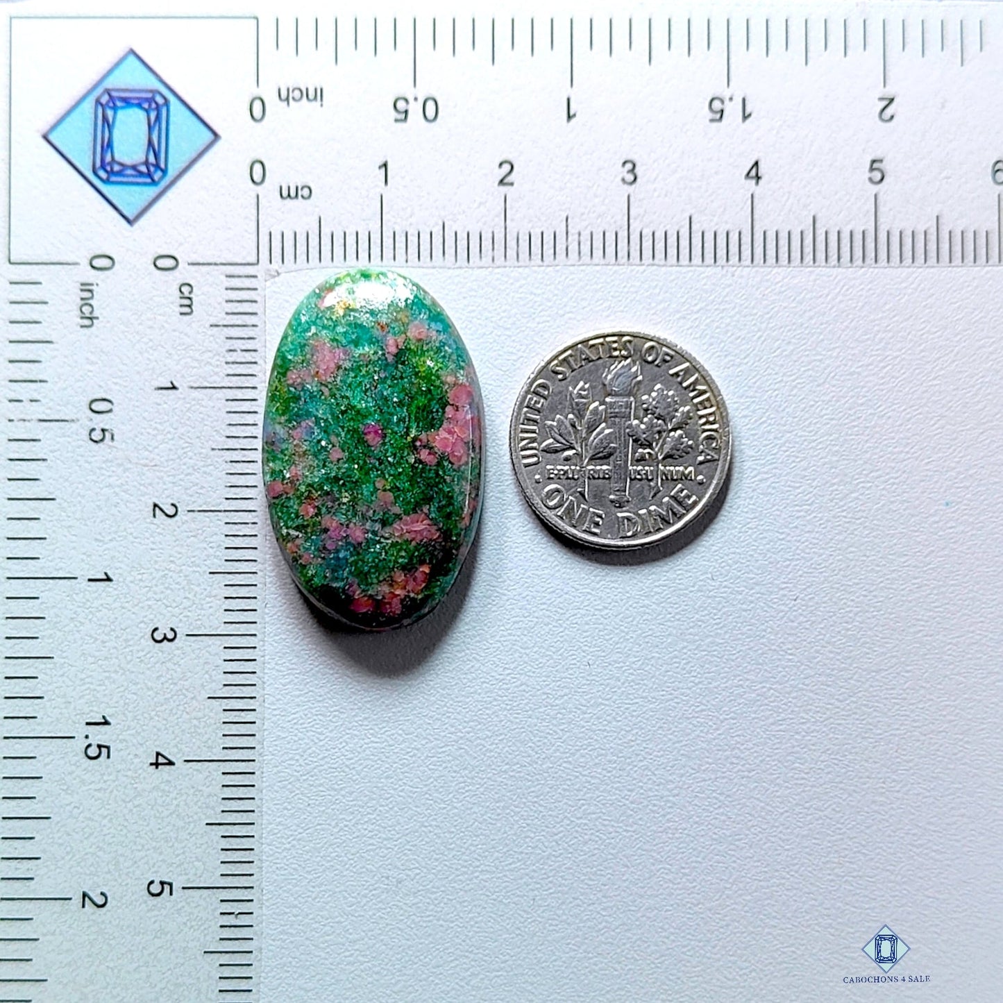 Ruby Kyanite Oval Cabochons