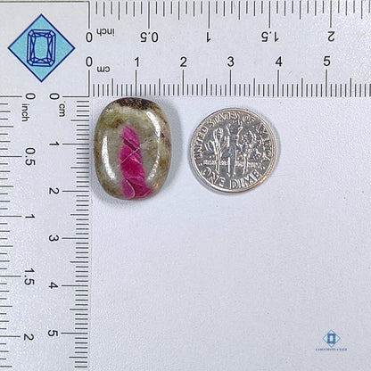 Ruby Quartz Cushion Cabochons