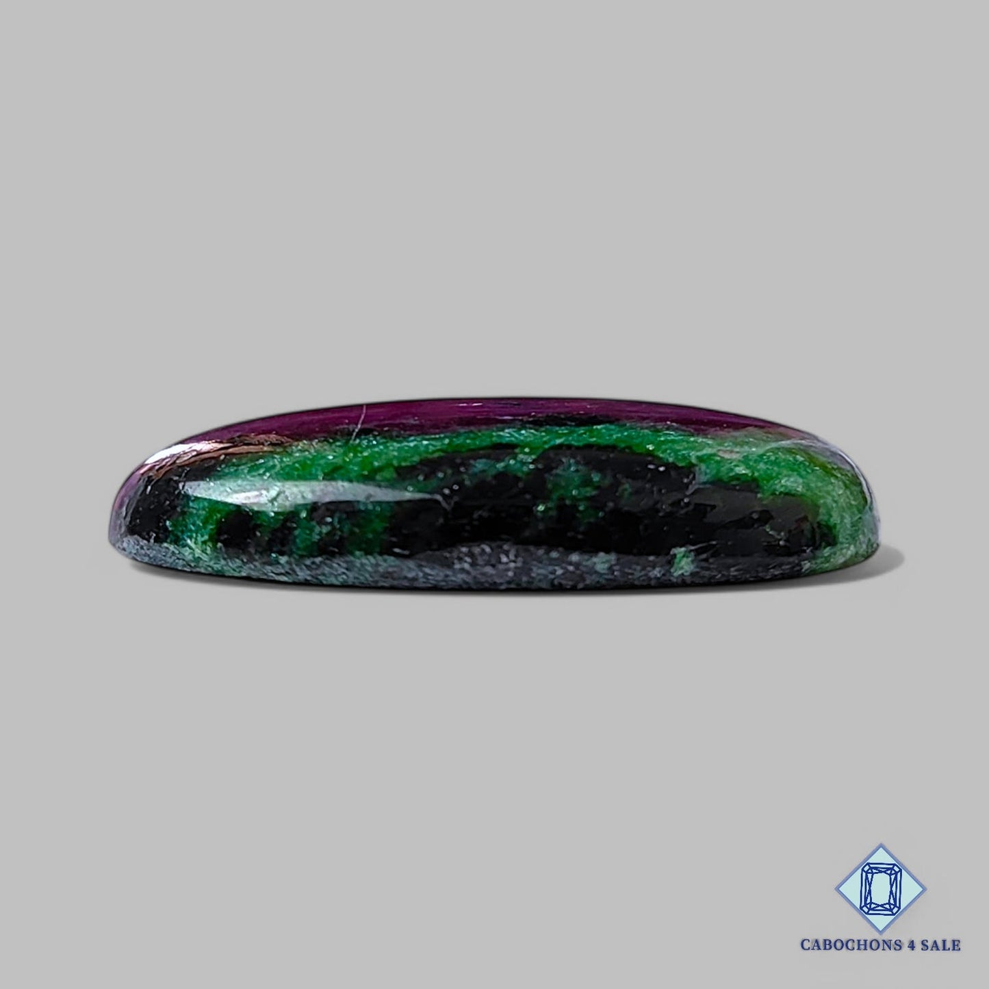Natural Ruby Zoisite Gemstone Oval Cabochons 30*19*6mm from Tanzania available for sale