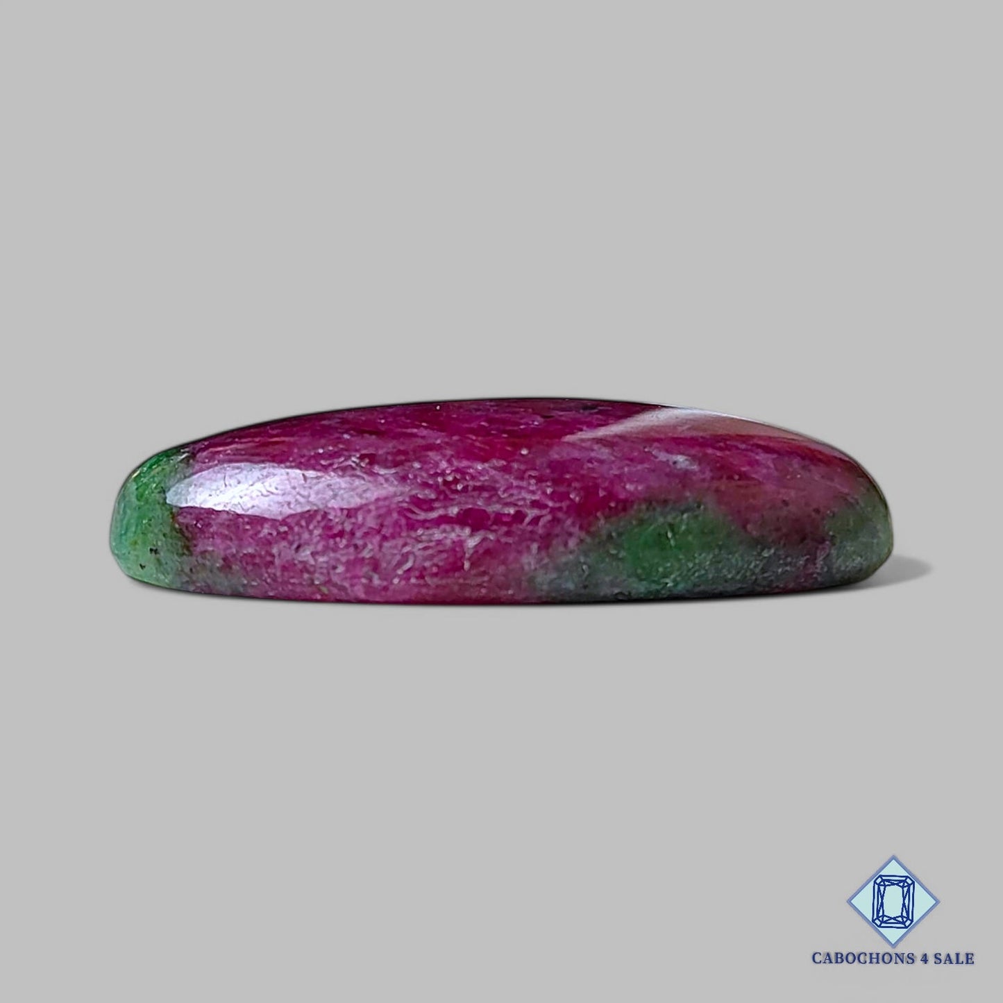 Natural Ruby Zoisite Gemstone Oval Cabochons 33*20*7mm from Tanzania available for sale