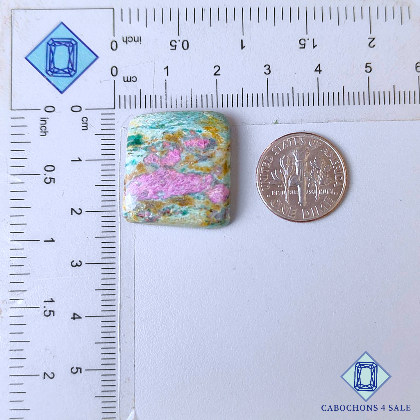 Ruby Zoisite Rectangle Cabochons