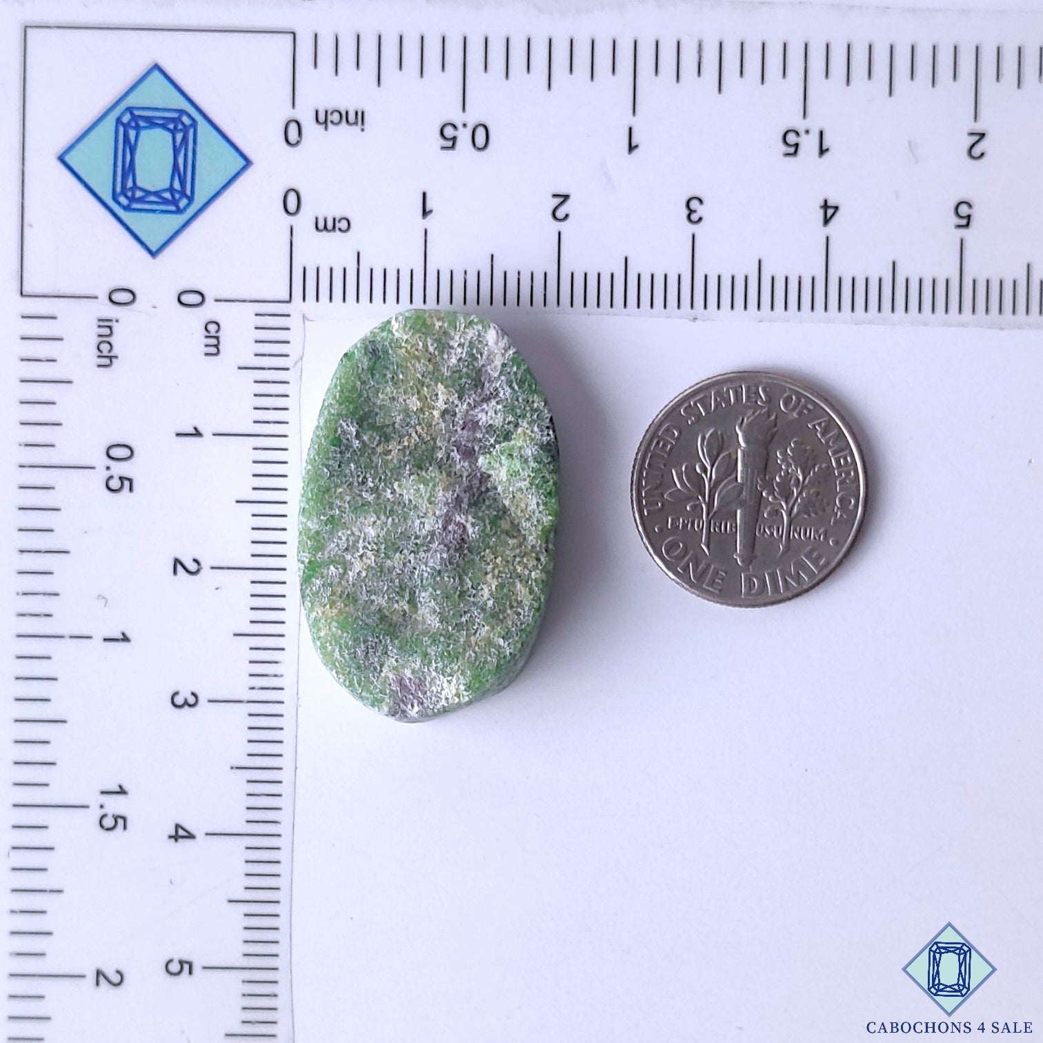 Ruby Zoisite Druzy