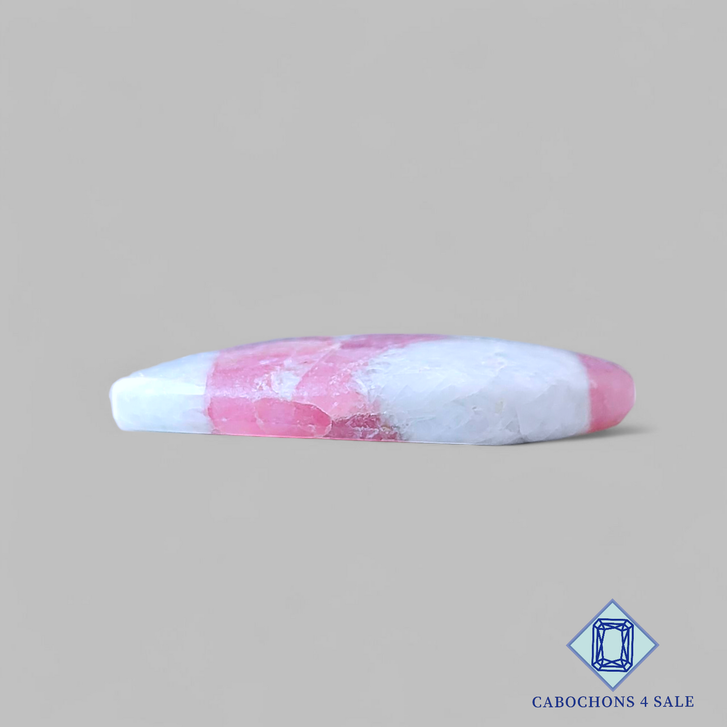 Ruby with Tourmaline Oval Cabochons 32*23*5mm