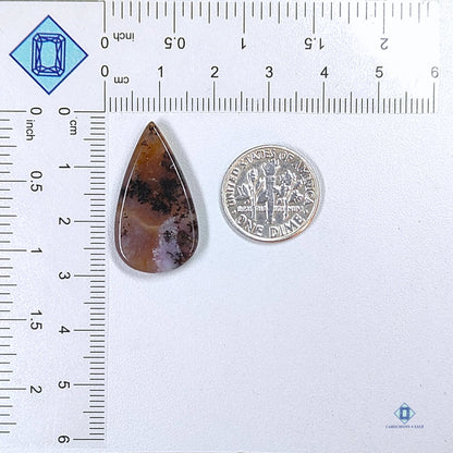 Russian Dendritic Agate Pear Cabochons