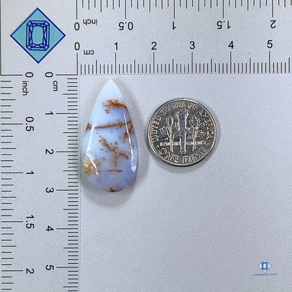 Russian Dendritic Agate Pear Cabochons