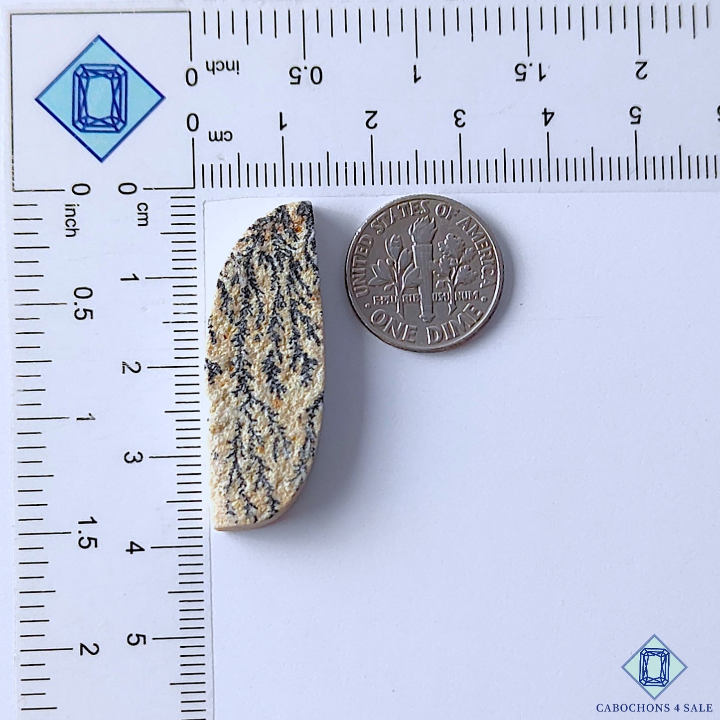 Russian Psilomelane Dendritic Agate