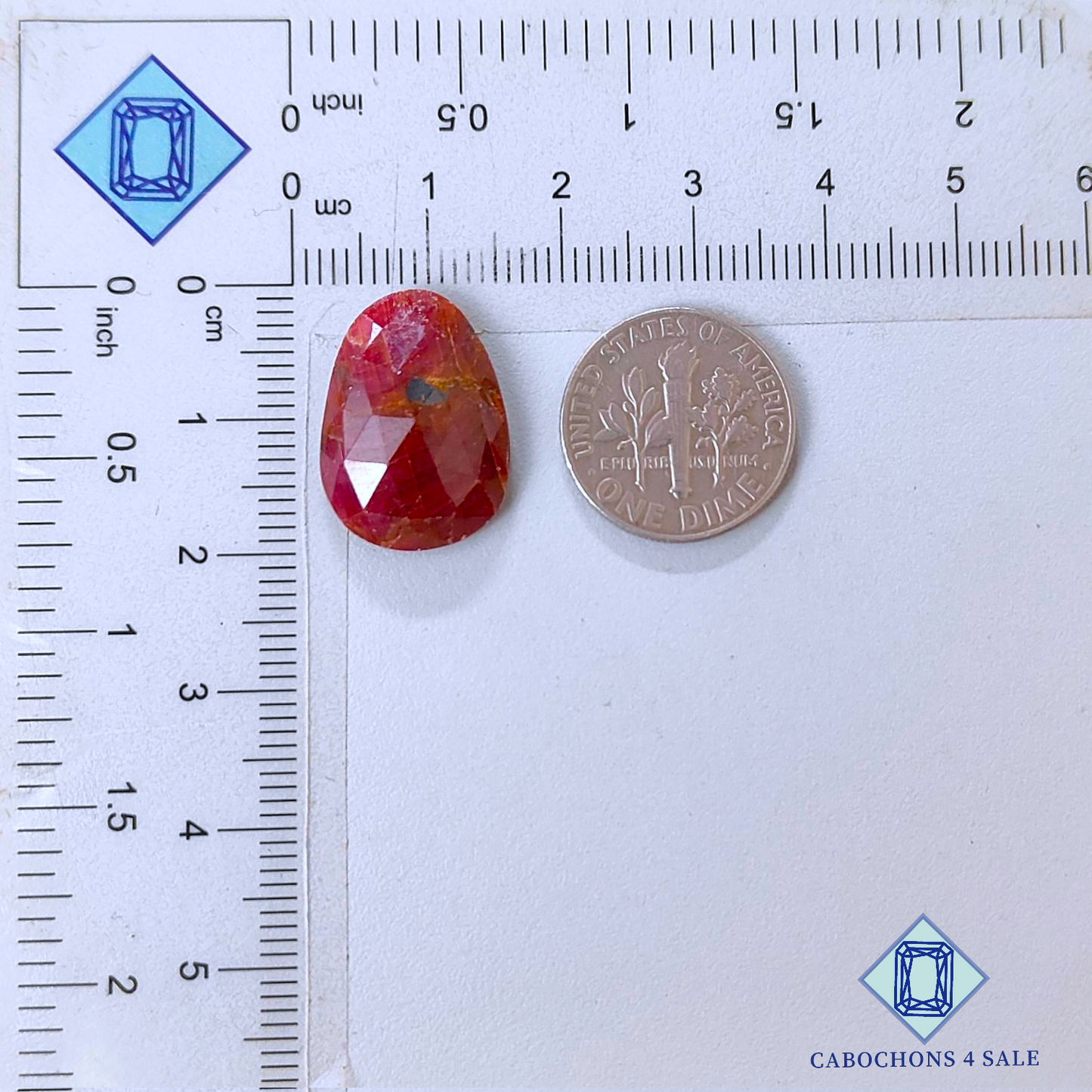 Sapphire Oval Rose Cut