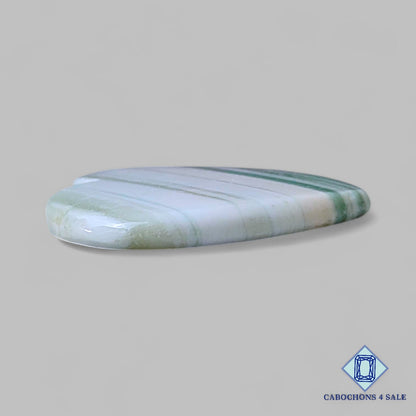 Natural Saturn Chalcedony Gemstone  Heart Carvings 33*36*4mm from Brazil available for sale