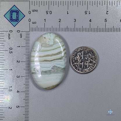 Saturn Chalcedony Oval Cabochons