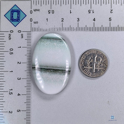 Saturn Chalcedony Oval Cabochons