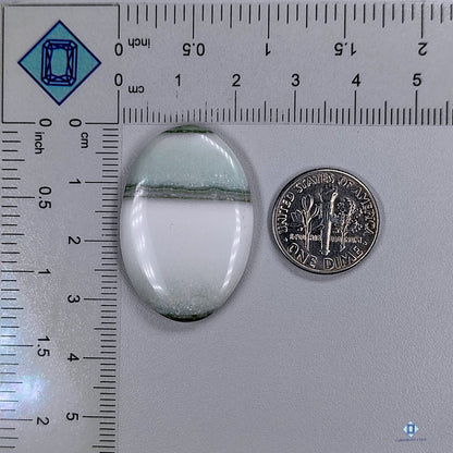 Saturn Chalcedony Oval Cabochons