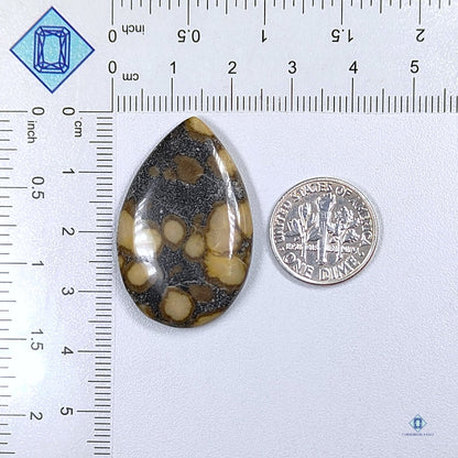 Scapolite Mica Pear Cabochons