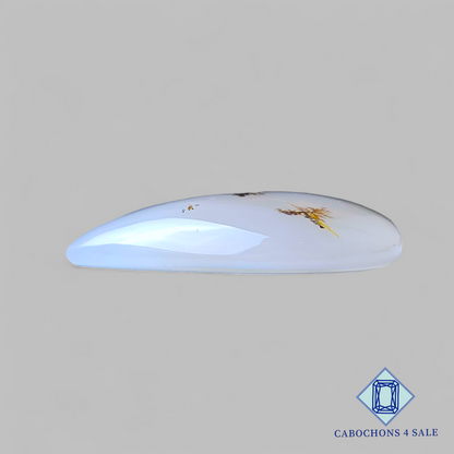 Scenic Agate Pear Cabochons