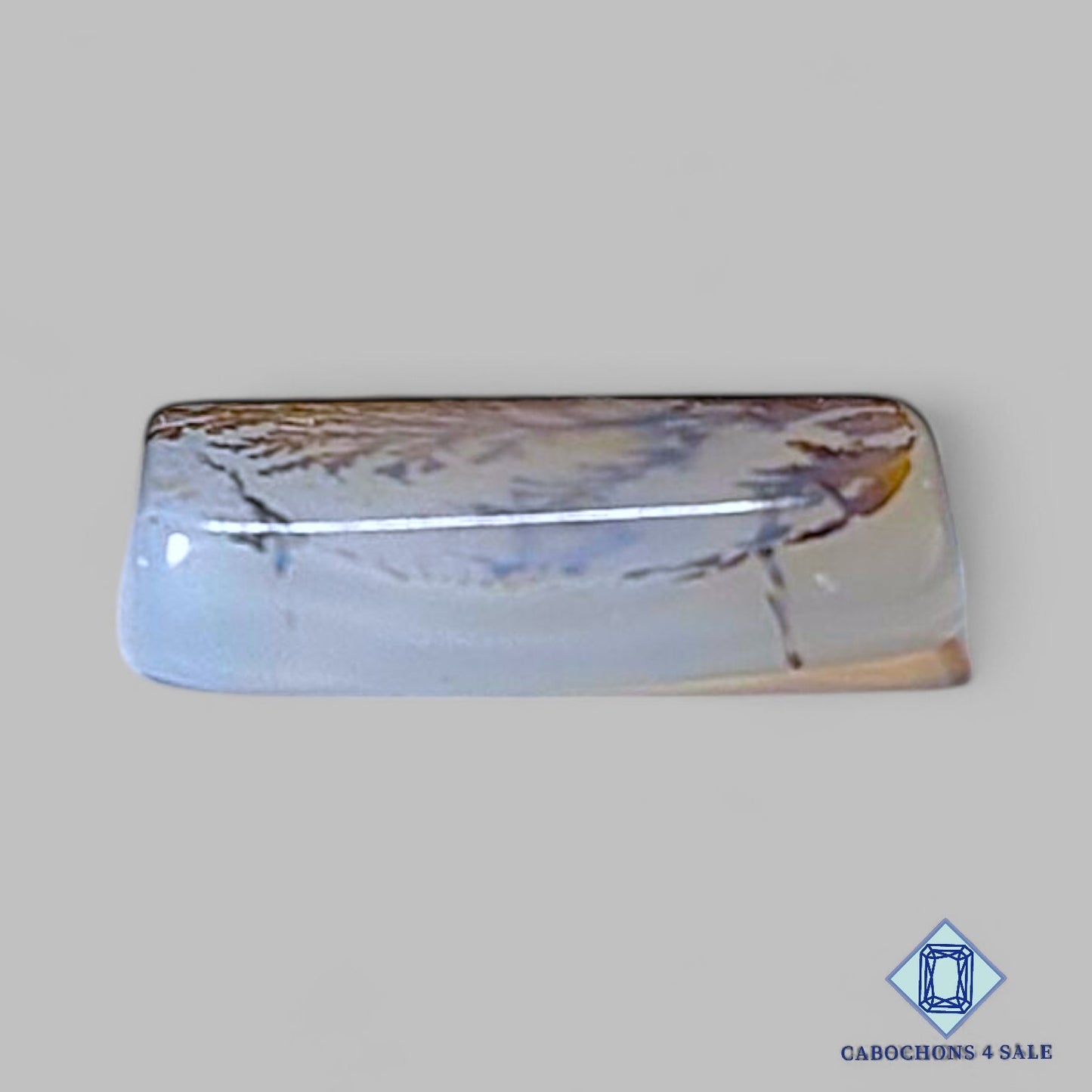 Natural Scenic Agate Gemstone  Fancy Cabochons 11*11*3mm from Brazil available for sale