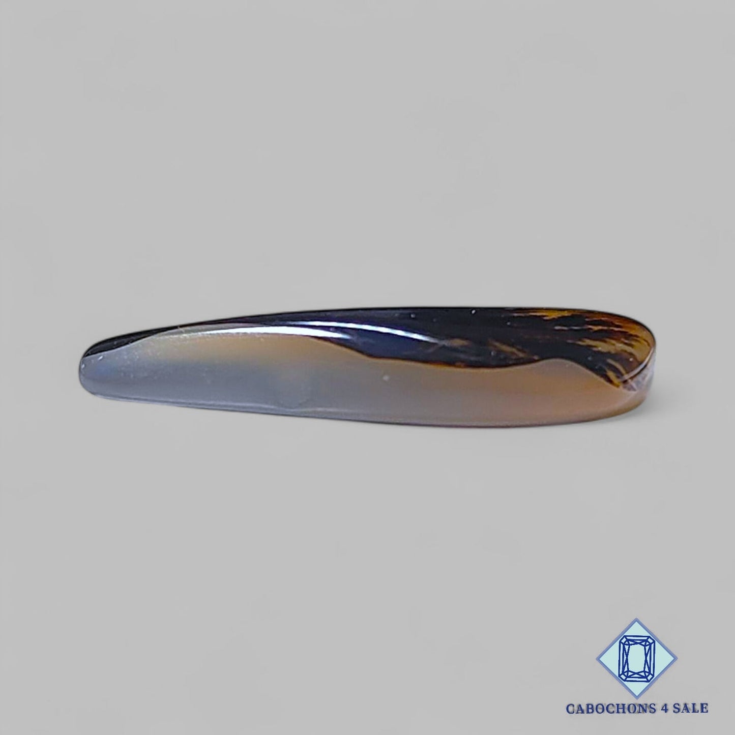 Natural Scenic Agate Gemstone  Fancy Cabochons 24*16*4mm from Brazil available for sale