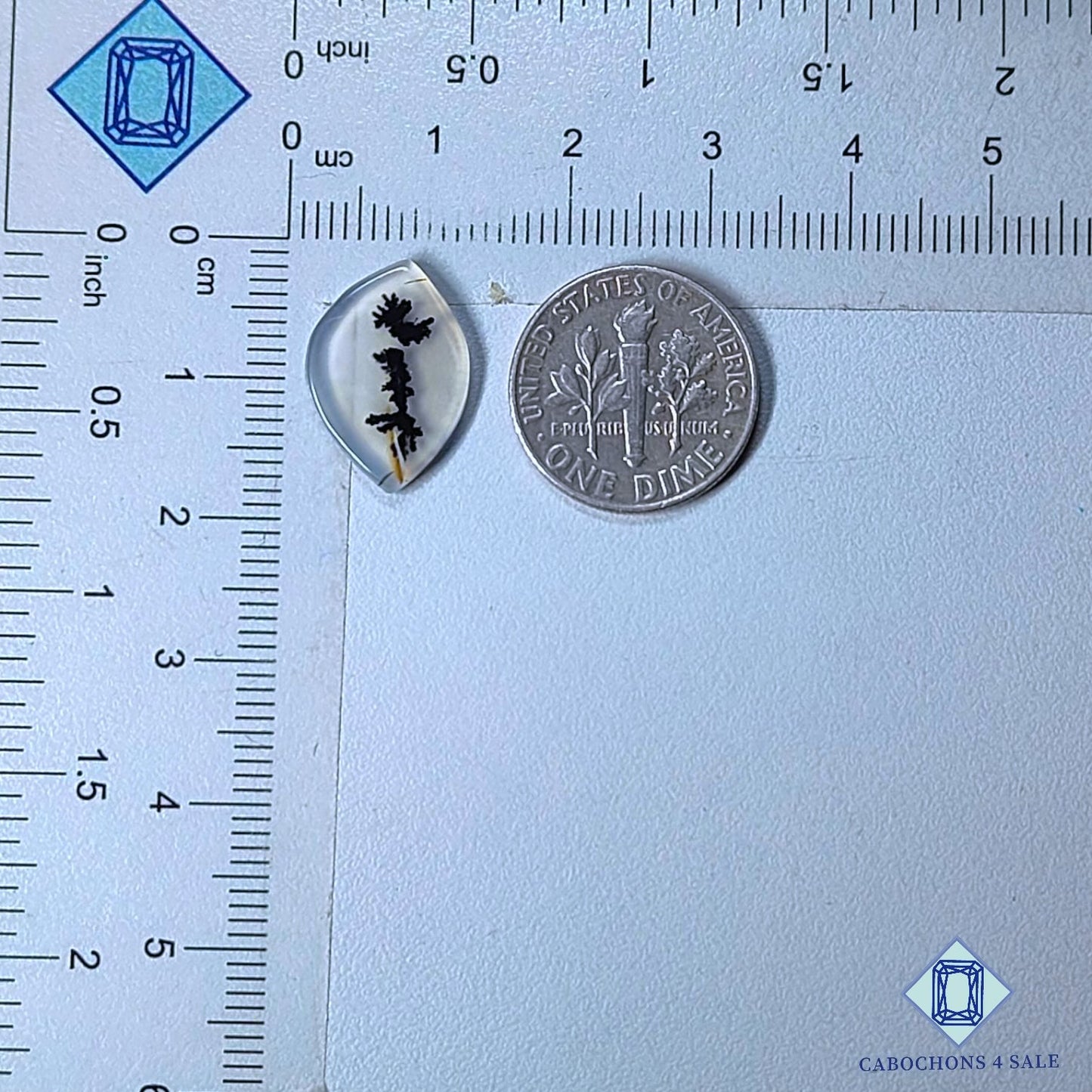 Natural Scenic Agate Gemstone  Marquise Cabochons 16*11*2mm from Brazil available for sale