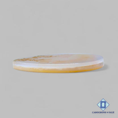 Natural Scenic Agate Gemstone  Pear Cabochons 27*22*2mm from Brazil available for sale